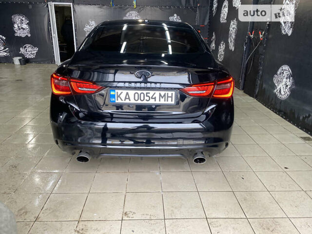 Чорний Інфініті Q50, об'ємом двигуна 3 л та пробігом 75 тис. км за 19200 $, фото 18 на Automoto.ua