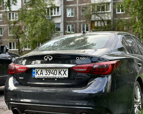 Чорний Інфініті Q50, об'ємом двигуна 3 л та пробігом 119 тис. км за 13500 $, фото 4 на Automoto.ua