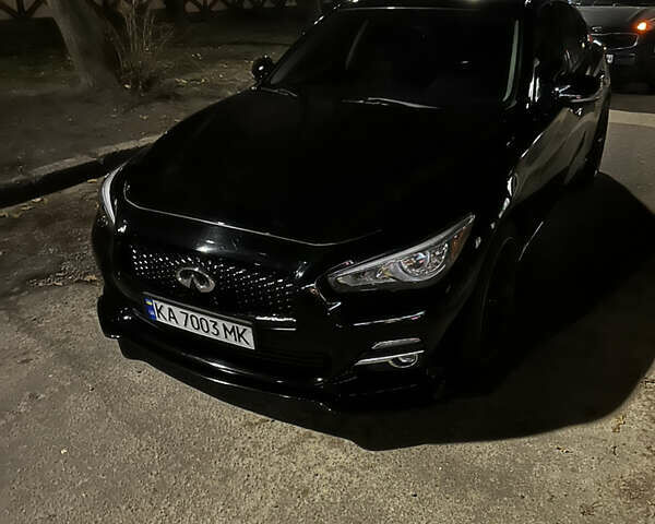 Черный Инфинити Q50, объемом двигателя 1.99 л и пробегом 135 тыс. км за 19400 $, фото 6 на Automoto.ua