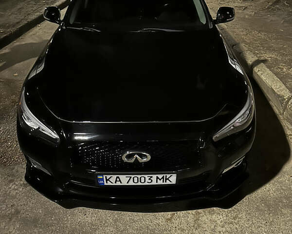 Черный Инфинити Q50, объемом двигателя 1.99 л и пробегом 135 тыс. км за 19400 $, фото 5 на Automoto.ua