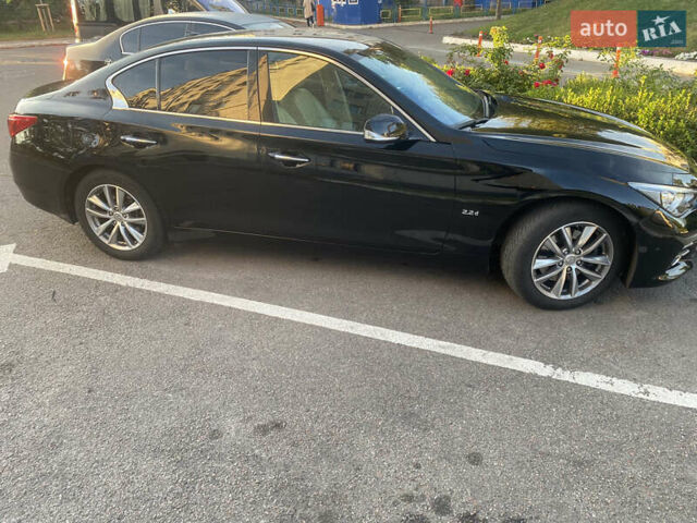 Черный Инфинити Q50, объемом двигателя 2.14 л и пробегом 90 тыс. км за 17200 $, фото 9 на Automoto.ua