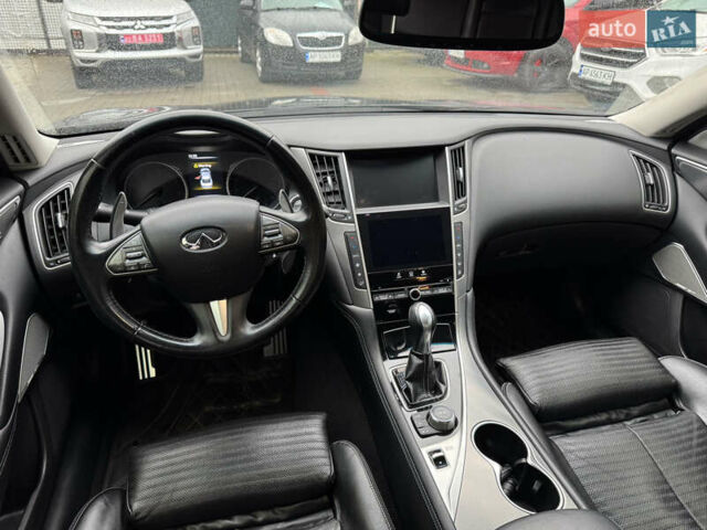 Черный Инфинити Q50, объемом двигателя 3 л и пробегом 100 тыс. км за 9999 $, фото 12 на Automoto.ua