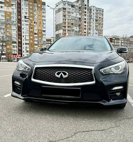 Чорний Інфініті Q50, об'ємом двигуна 1.99 л та пробігом 93 тис. км за 18900 $, фото 2 на Automoto.ua