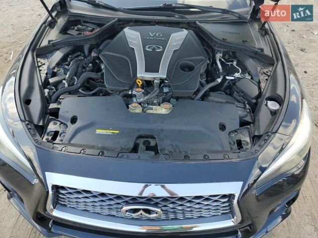 Черный Инфинити Q50, объемом двигателя 3 л и пробегом 144 тыс. км за 3100 $, фото 10 на Automoto.ua