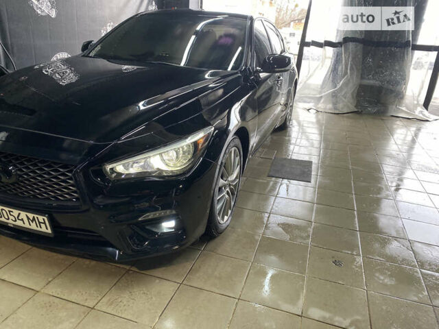 Чорний Інфініті Q50, об'ємом двигуна 3 л та пробігом 75 тис. км за 18500 $, фото 20 на Automoto.ua