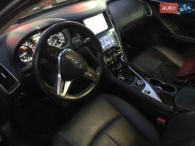 Черный Инфинити Q50, объемом двигателя 1.99 л и пробегом 165 тыс. км за 14999 $, фото 11 на Automoto.ua