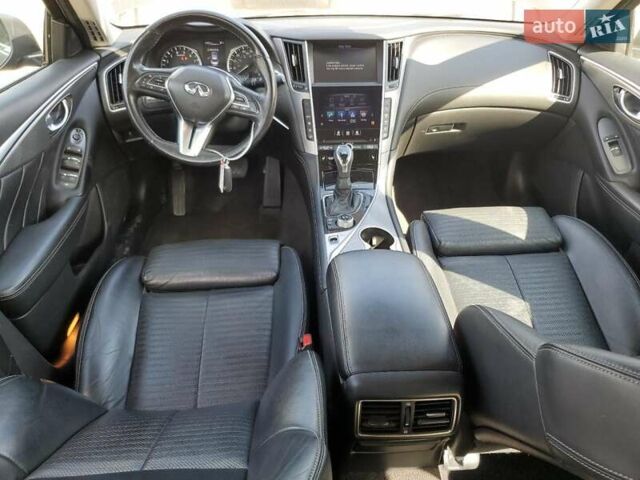 Черный Инфинити Q50, объемом двигателя 3 л и пробегом 144 тыс. км за 3100 $, фото 7 на Automoto.ua