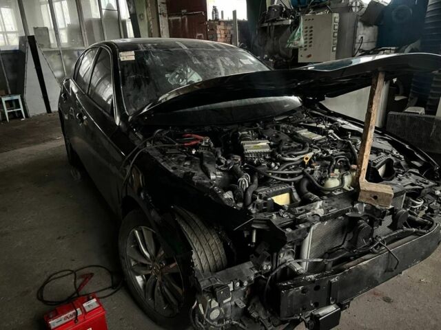 Черный Инфинити Q50, объемом двигателя 3 л и пробегом 120 тыс. км за 7900 $, фото 2 на Automoto.ua