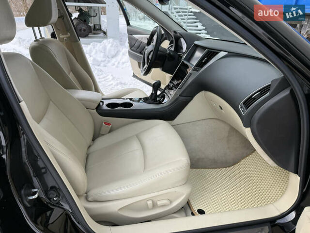 Чорний Інфініті Q50, об'ємом двигуна 3 л та пробігом 79 тис. км за 17900 $, фото 67 на Automoto.ua
