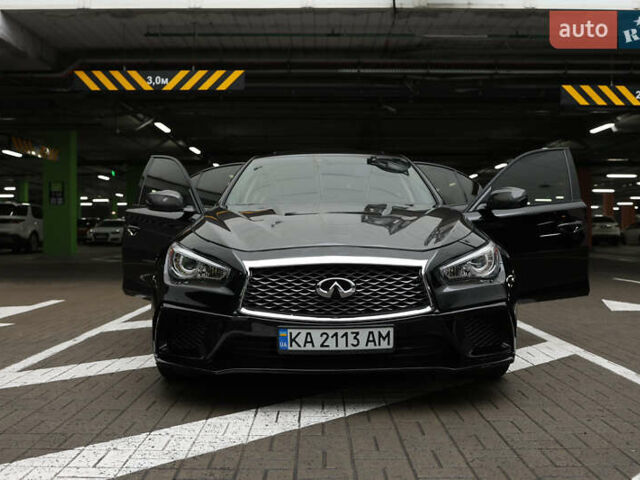 Черный Инфинити Q50, объемом двигателя 3 л и пробегом 157 тыс. км за 17777 $, фото 8 на Automoto.ua