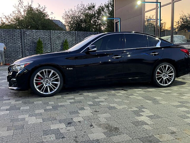 Чорний Інфініті Q50, об'ємом двигуна 3 л та пробігом 95 тис. км за 14500 $, фото 4 на Automoto.ua