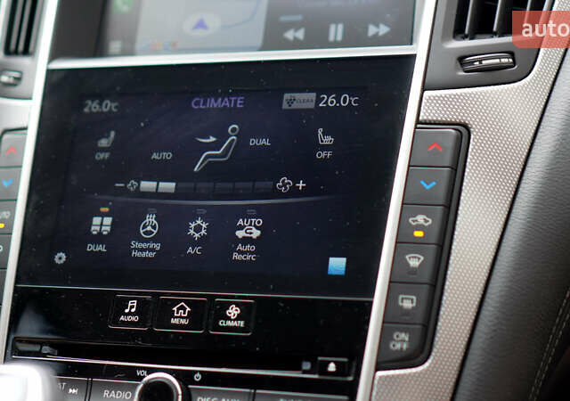Чорний Інфініті Q50, об'ємом двигуна 3 л та пробігом 66 тис. км за 26500 $, фото 19 на Automoto.ua