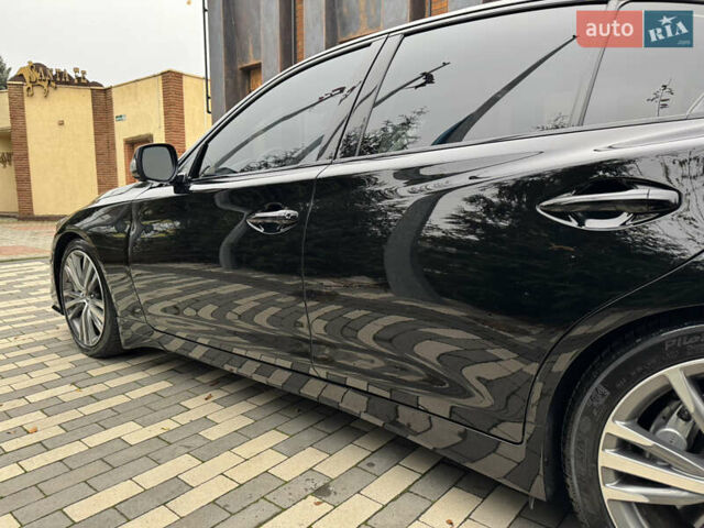 Чорний Інфініті Q50, об'ємом двигуна 3 л та пробігом 89 тис. км за 17600 $, фото 5 на Automoto.ua