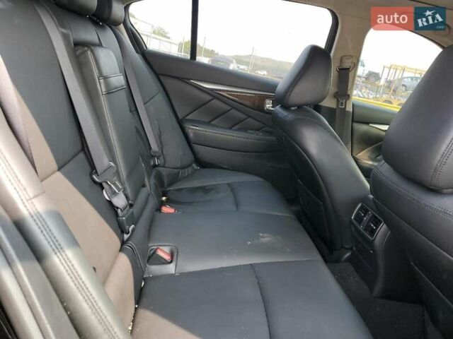 Черный Инфинити Q50, объемом двигателя 3 л и пробегом 84 тыс. км за 2900 $, фото 9 на Automoto.ua