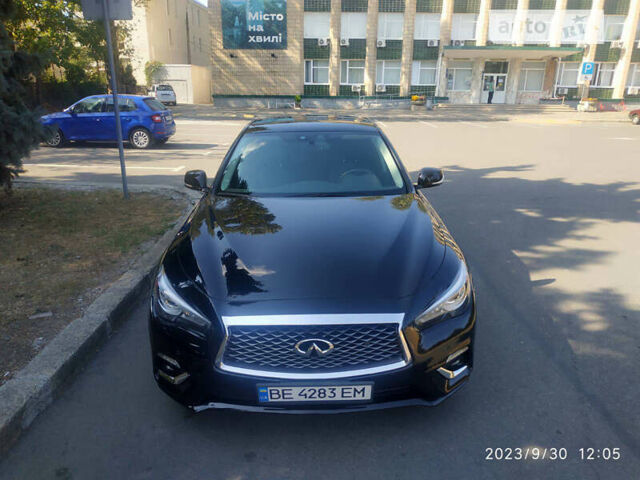 Чорний Інфініті Q50, об'ємом двигуна 3 л та пробігом 60 тис. км за 21000 $, фото 9 на Automoto.ua