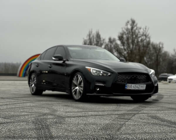 Чорний Інфініті Q50, об'ємом двигуна 3 л та пробігом 89 тис. км за 17600 $, фото 11 на Automoto.ua