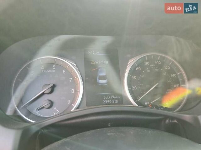 Черный Инфинити Q50, объемом двигателя 3 л и пробегом 84 тыс. км за 2900 $, фото 8 на Automoto.ua