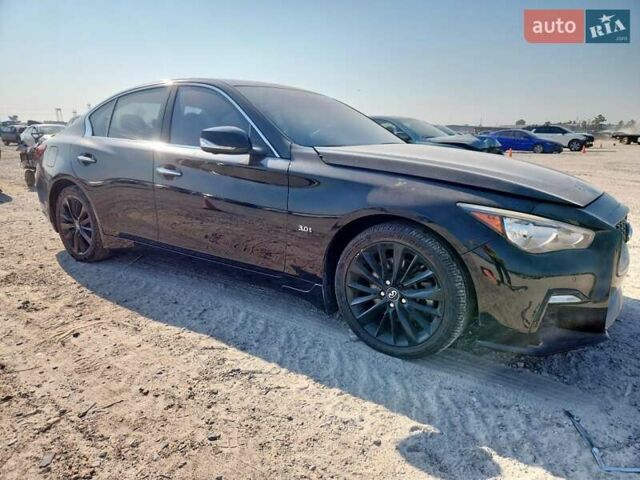 Черный Инфинити Q50, объемом двигателя 3 л и пробегом 62 тыс. км за 3500 $, фото 3 на Automoto.ua