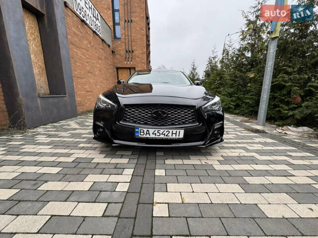 Чорний Інфініті Q50, об'ємом двигуна 3 л та пробігом 89 тис. км за 16800 $, фото 3 на Automoto.ua
