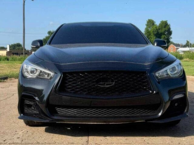 Черный Инфинити Q50, объемом двигателя 3 л и пробегом 40 тыс. км за 7700 $, фото 1 на Automoto.ua