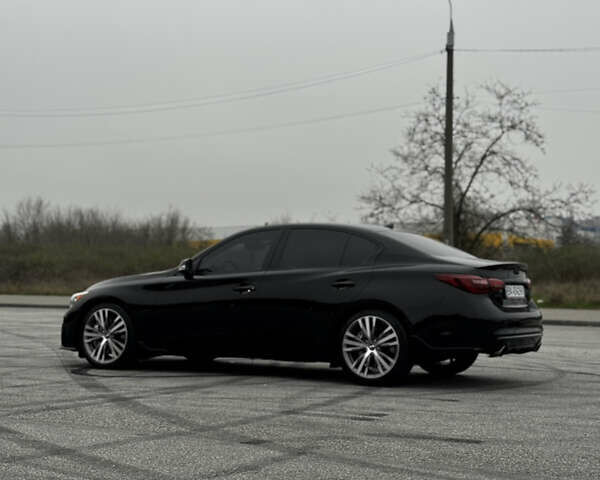 Чорний Інфініті Q50, об'ємом двигуна 3 л та пробігом 89 тис. км за 17600 $, фото 17 на Automoto.ua