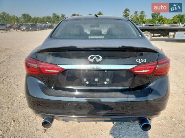 Черный Инфинити Q50, объемом двигателя 3 л и пробегом 62 тыс. км за 3500 $, фото 5 на Automoto.ua