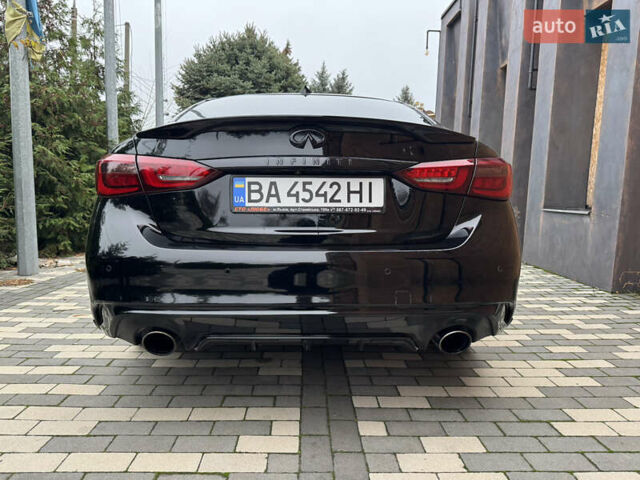 Чорний Інфініті Q50, об'ємом двигуна 3 л та пробігом 89 тис. км за 17600 $, фото 32 на Automoto.ua