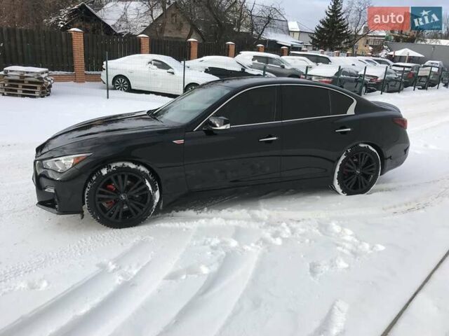 Чорний Інфініті Q50, об'ємом двигуна 3 л та пробігом 139 тис. км за 16200 $, фото 7 на Automoto.ua