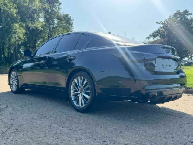 Черный Инфинити Q50, объемом двигателя 3 л и пробегом 40 тыс. км за 7700 $, фото 4 на Automoto.ua