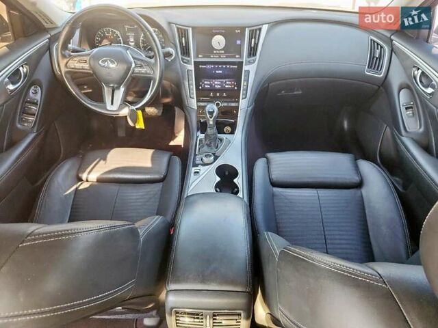 Черный Инфинити Q50, объемом двигателя 3 л и пробегом 62 тыс. км за 3500 $, фото 7 на Automoto.ua