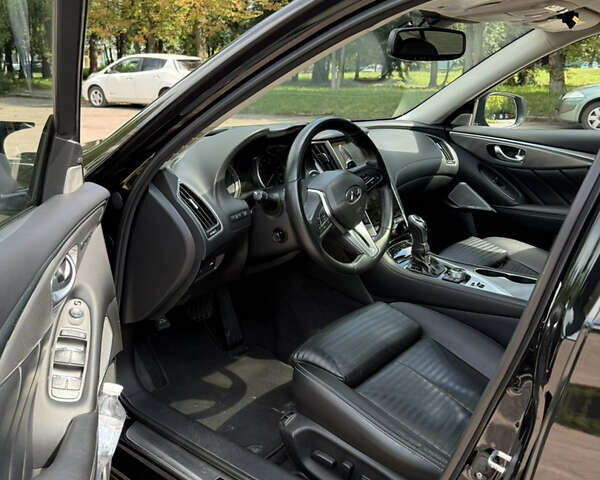 Чорний Інфініті Q50, об'ємом двигуна 3 л та пробігом 66 тис. км за 26500 $, фото 17 на Automoto.ua