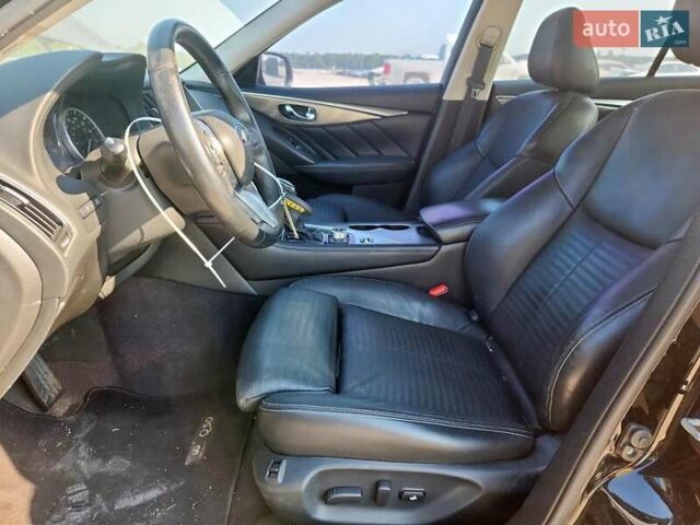 Черный Инфинити Q50, объемом двигателя 3 л и пробегом 62 тыс. км за 3500 $, фото 6 на Automoto.ua