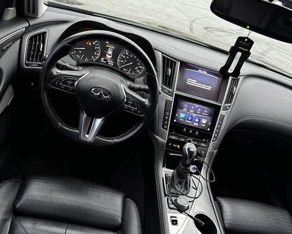 Чорний Інфініті Q50, об'ємом двигуна 3 л та пробігом 89 тис. км за 17600 $, фото 26 на Automoto.ua
