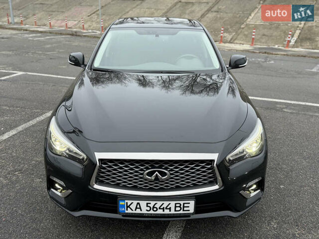 Чорний Інфініті Q50, об'ємом двигуна 1.99 л та пробігом 38 тис. км за 21500 $, фото 1 на Automoto.ua