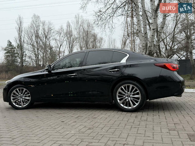 Черный Инфинити Q50, объемом двигателя 1.99 л и пробегом 38 тыс. км за 21500 $, фото 8 на Automoto.ua