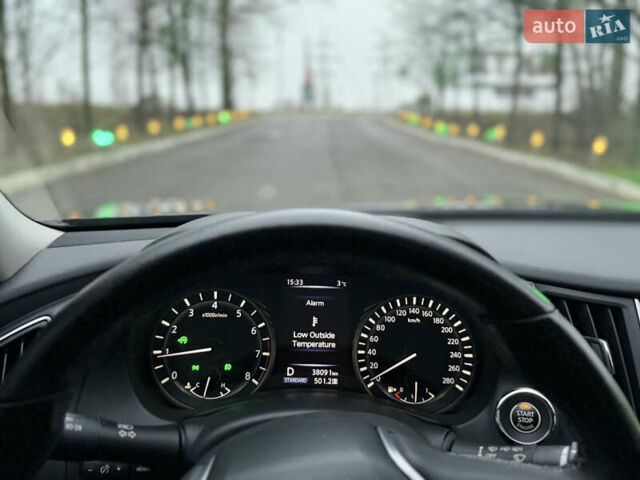 Черный Инфинити Q50, объемом двигателя 1.99 л и пробегом 38 тыс. км за 21500 $, фото 19 на Automoto.ua