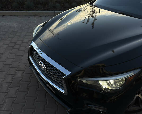 Чорний Інфініті Q50, об'ємом двигуна 3 л та пробігом 82 тис. км за 23000 $, фото 19 на Automoto.ua