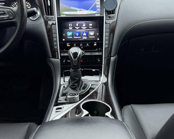 Чорний Інфініті Q50, об'ємом двигуна 1.99 л та пробігом 38 тис. км за 21500 $, фото 23 на Automoto.ua