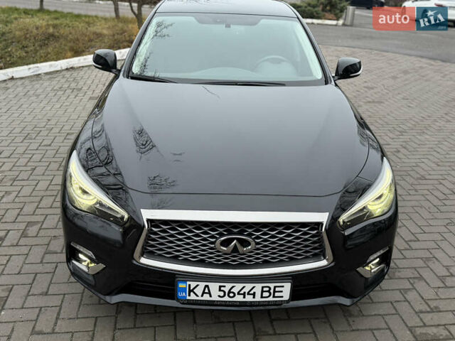 Черный Инфинити Q50, объемом двигателя 1.99 л и пробегом 38 тыс. км за 21500 $, фото 13 на Automoto.ua