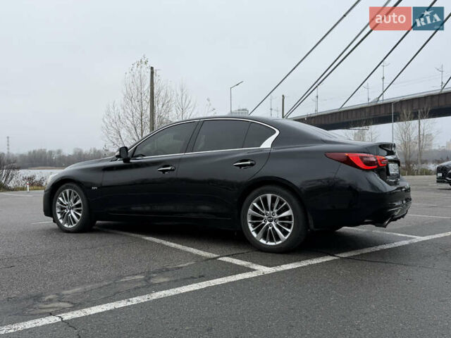 Чорний Інфініті Q50, об'ємом двигуна 1.99 л та пробігом 38 тис. км за 21500 $, фото 6 на Automoto.ua