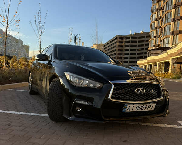 Чорний Інфініті Q50, об'ємом двигуна 3 л та пробігом 82 тис. км за 23000 $, фото 4 на Automoto.ua