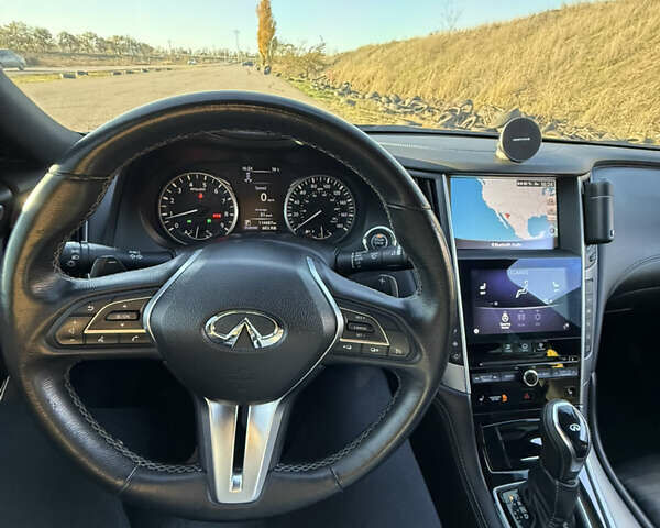 Черный Инфинити Q50, объемом двигателя 3 л и пробегом 114 тыс. км за 23700 $, фото 23 на Automoto.ua