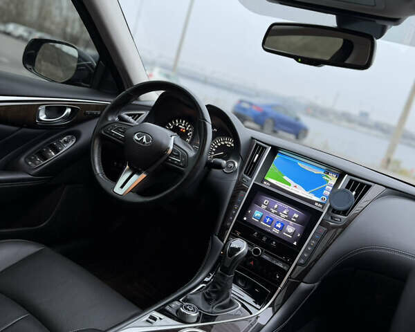 Чорний Інфініті Q50, об'ємом двигуна 1.99 л та пробігом 38 тис. км за 21500 $, фото 47 на Automoto.ua