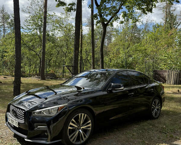 Черный Инфинити Q50, объемом двигателя 3 л и пробегом 92 тыс. км за 19800 $, фото 11 на Automoto.ua