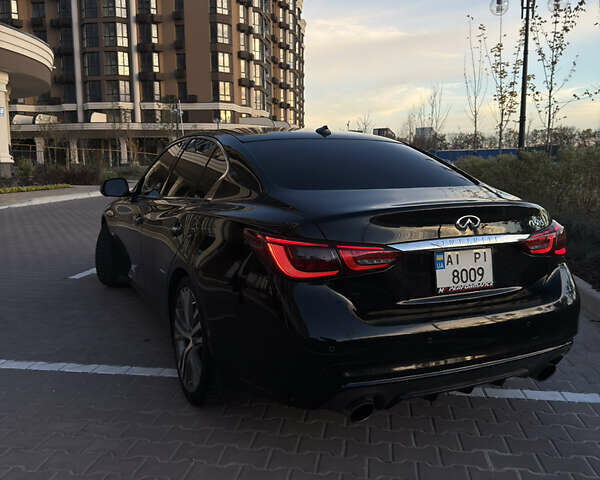 Чорний Інфініті Q50, об'ємом двигуна 3 л та пробігом 82 тис. км за 23000 $, фото 15 на Automoto.ua