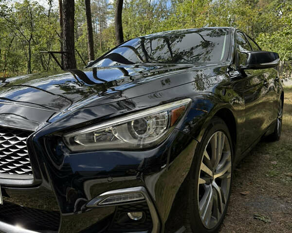 Черный Инфинити Q50, объемом двигателя 3 л и пробегом 92 тыс. км за 19800 $, фото 13 на Automoto.ua