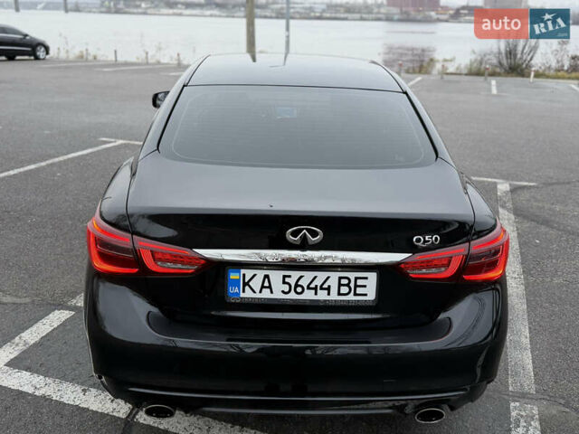 Чорний Інфініті Q50, об'ємом двигуна 1.99 л та пробігом 38 тис. км за 21500 $, фото 10 на Automoto.ua