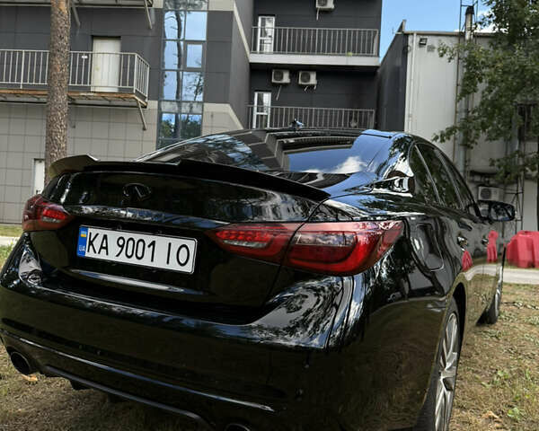 Черный Инфинити Q50, объемом двигателя 3 л и пробегом 92 тыс. км за 19800 $, фото 8 на Automoto.ua