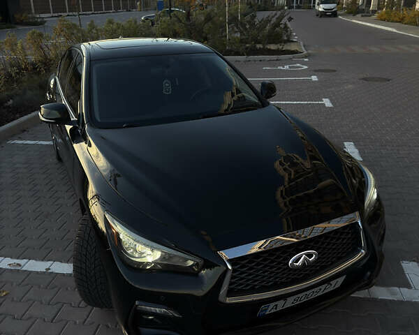 Чорний Інфініті Q50, об'ємом двигуна 3 л та пробігом 82 тис. км за 23000 $, фото 22 на Automoto.ua