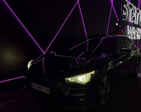 Черный Инфинити Q50, объемом двигателя 3 л и пробегом 92 тыс. км за 19800 $, фото 16 на Automoto.ua